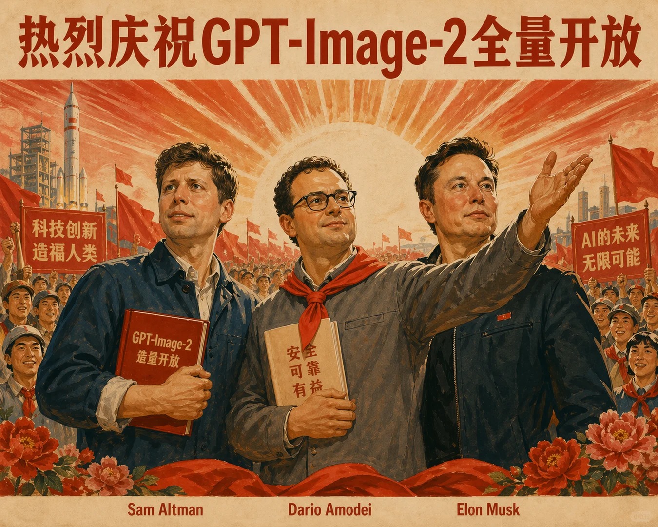 八十年代宣传画风格
