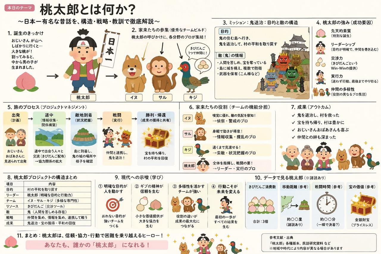 桃太郎解说明星片