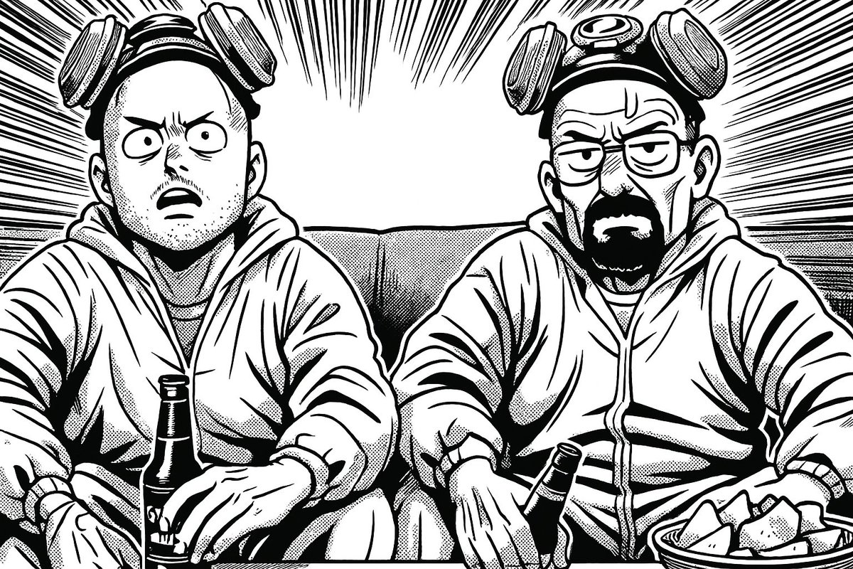 日本搞笑漫画风格插画
