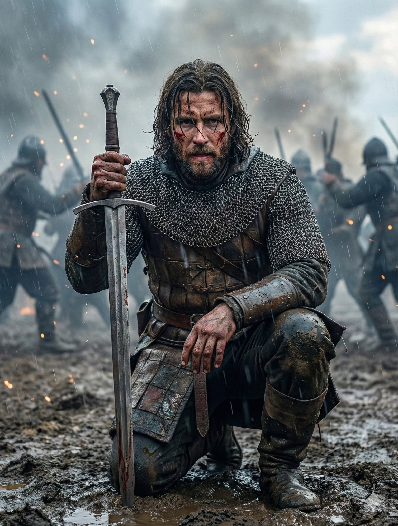 Create Your Medieval War Scene Photo