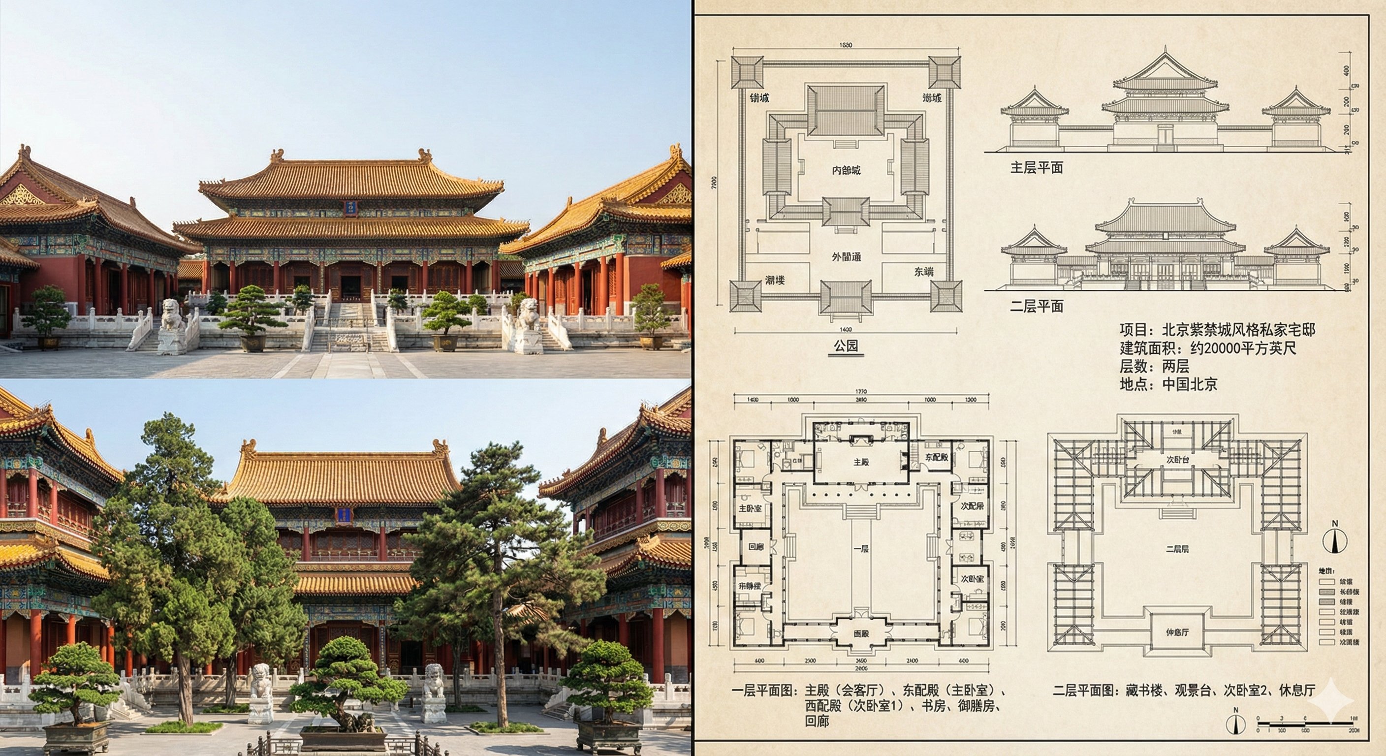 谷歌采集紫禁城数据与设计图纸