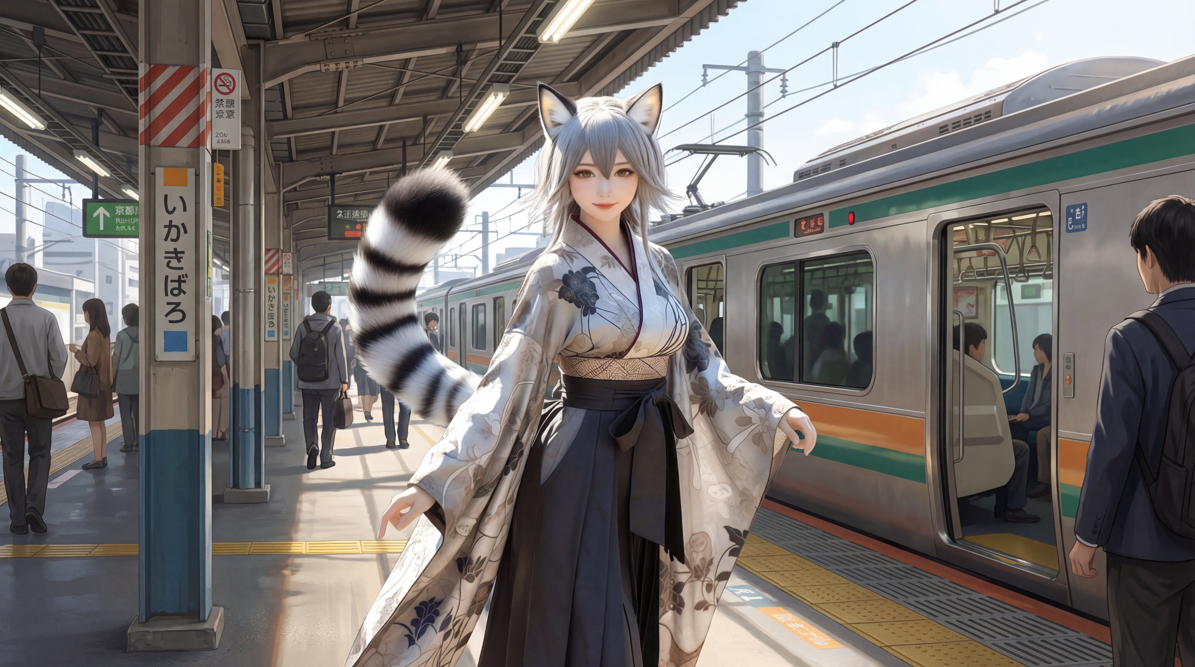 HiggsfieldNanoBananaPro体验⑧ - 日本风景＆キャラ合成（Scenery & Character Compositing）