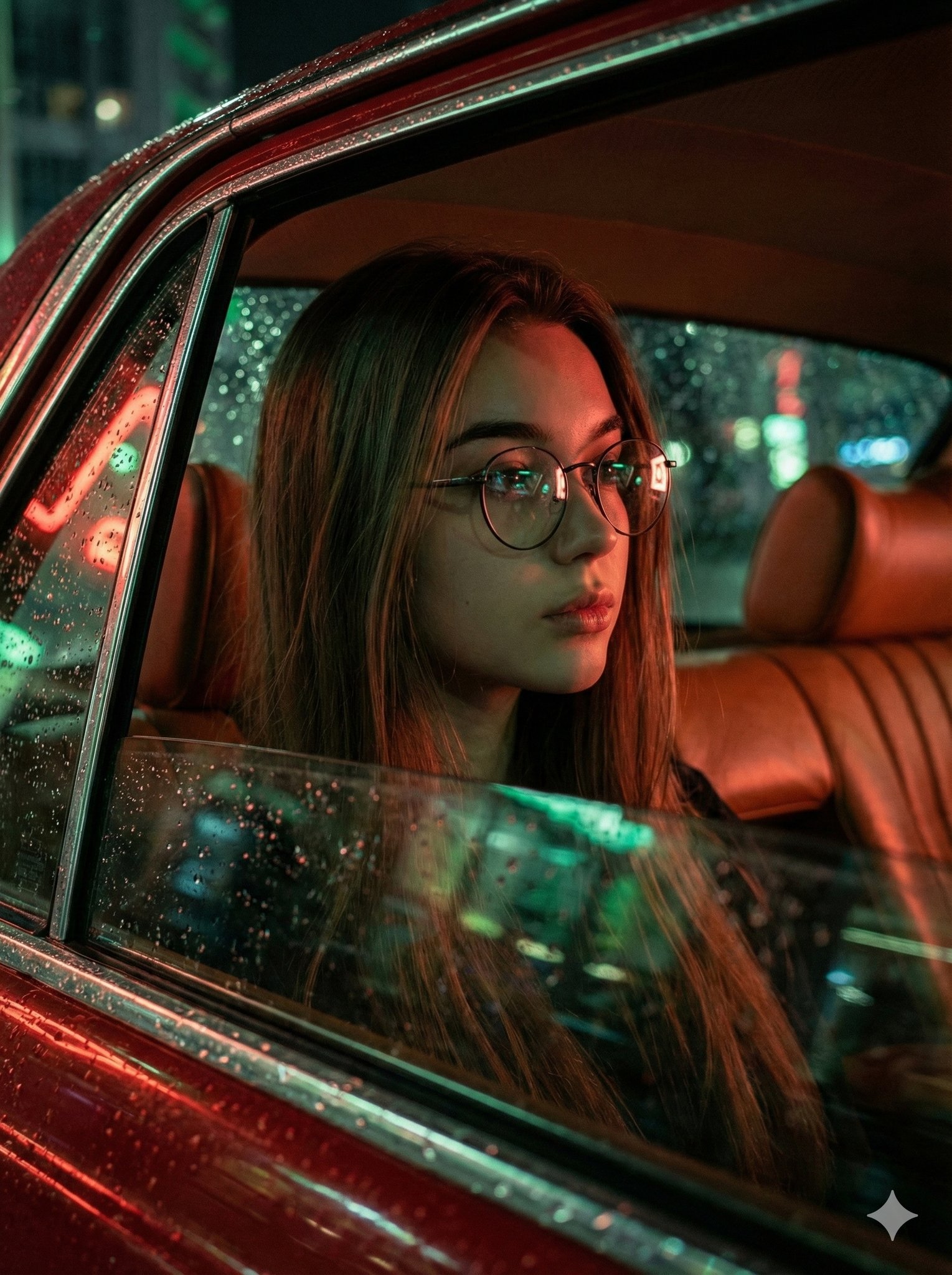 Cinematic Hyper-Realistic Portrait of a Young Woman