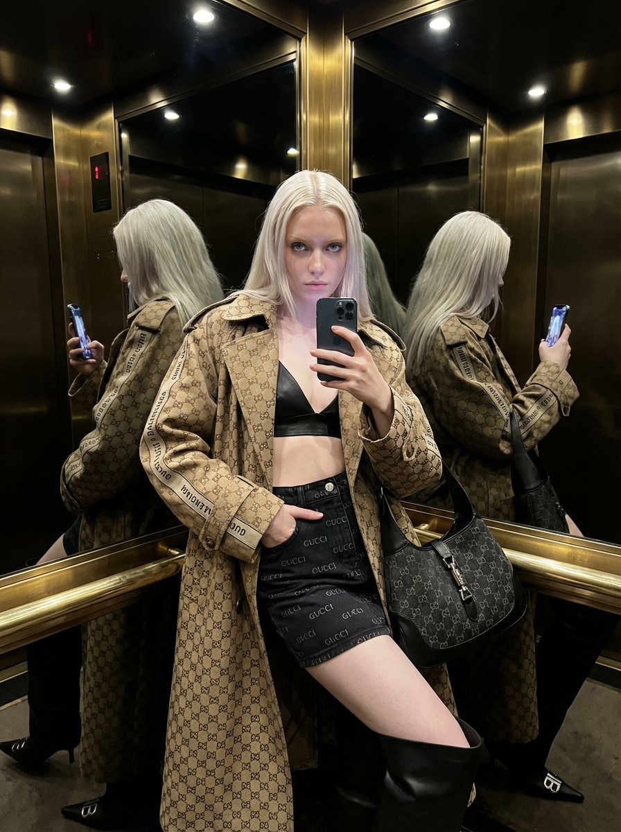 Gucci x Balenciaga The Hacker Project Logo Mashup