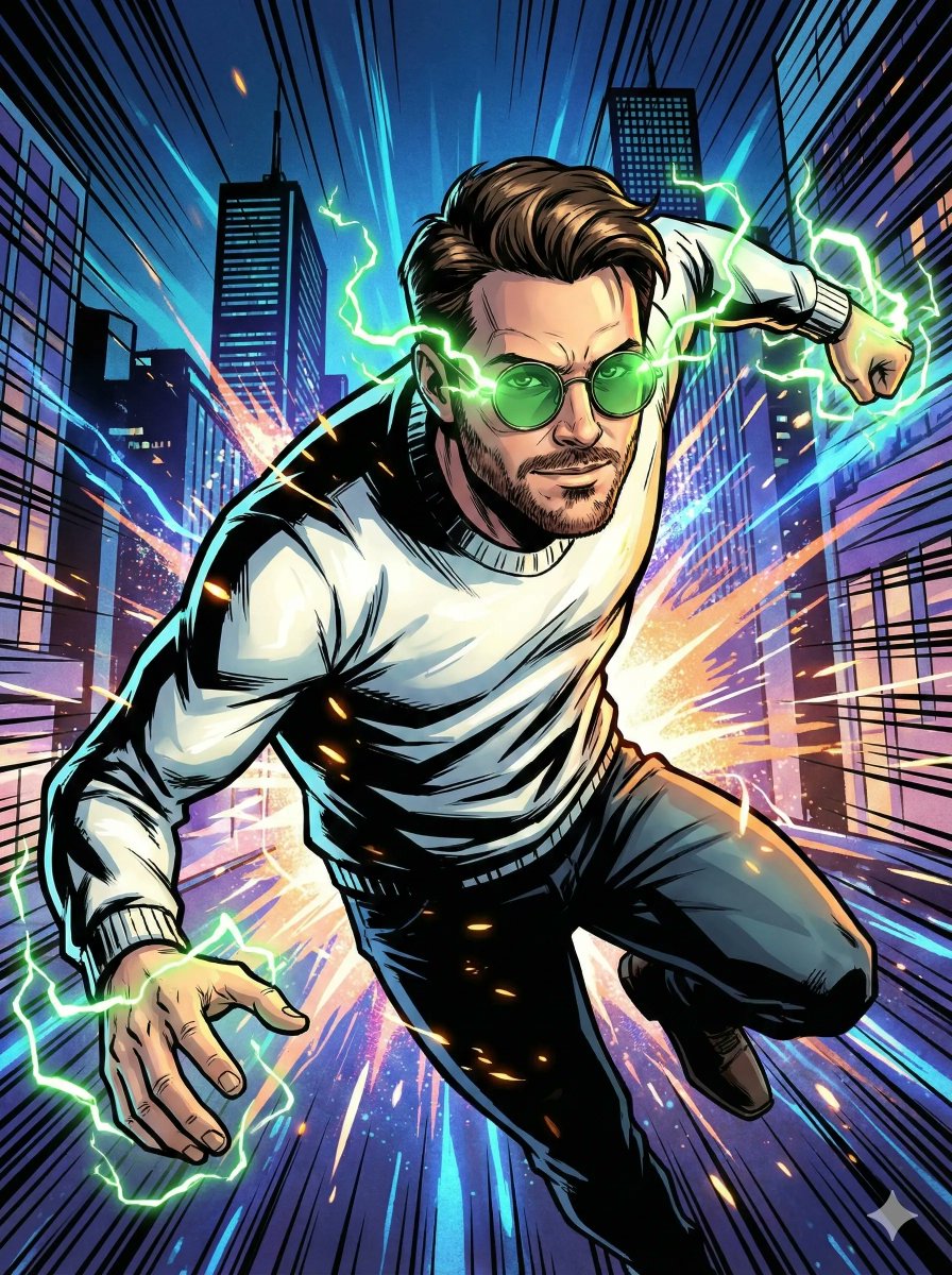 Transform Your Photo into a Comic Book with Yourself
