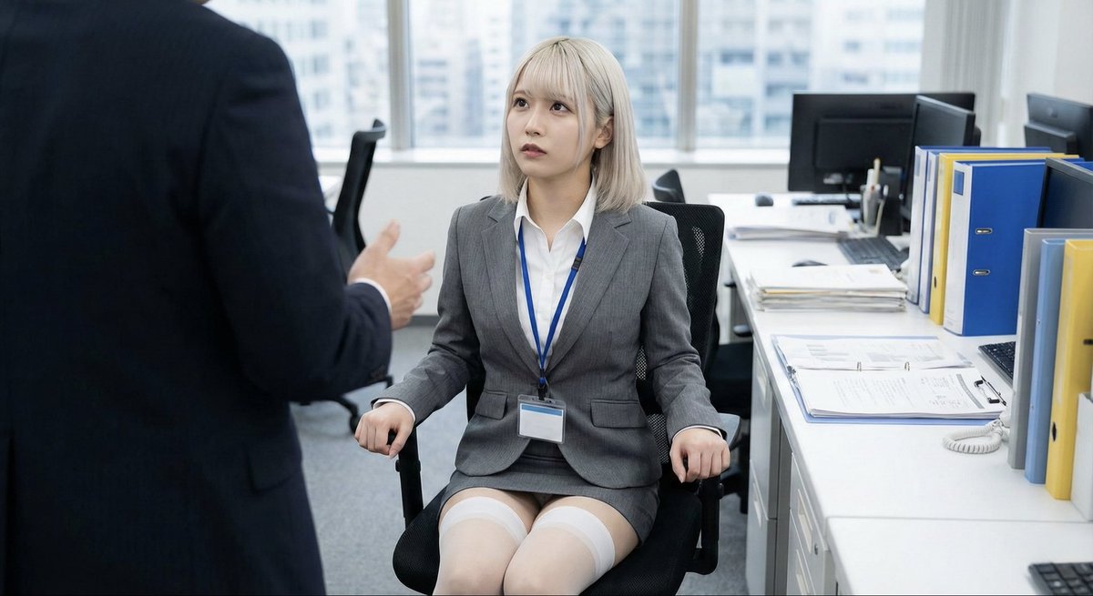 忙碌的办公室女性