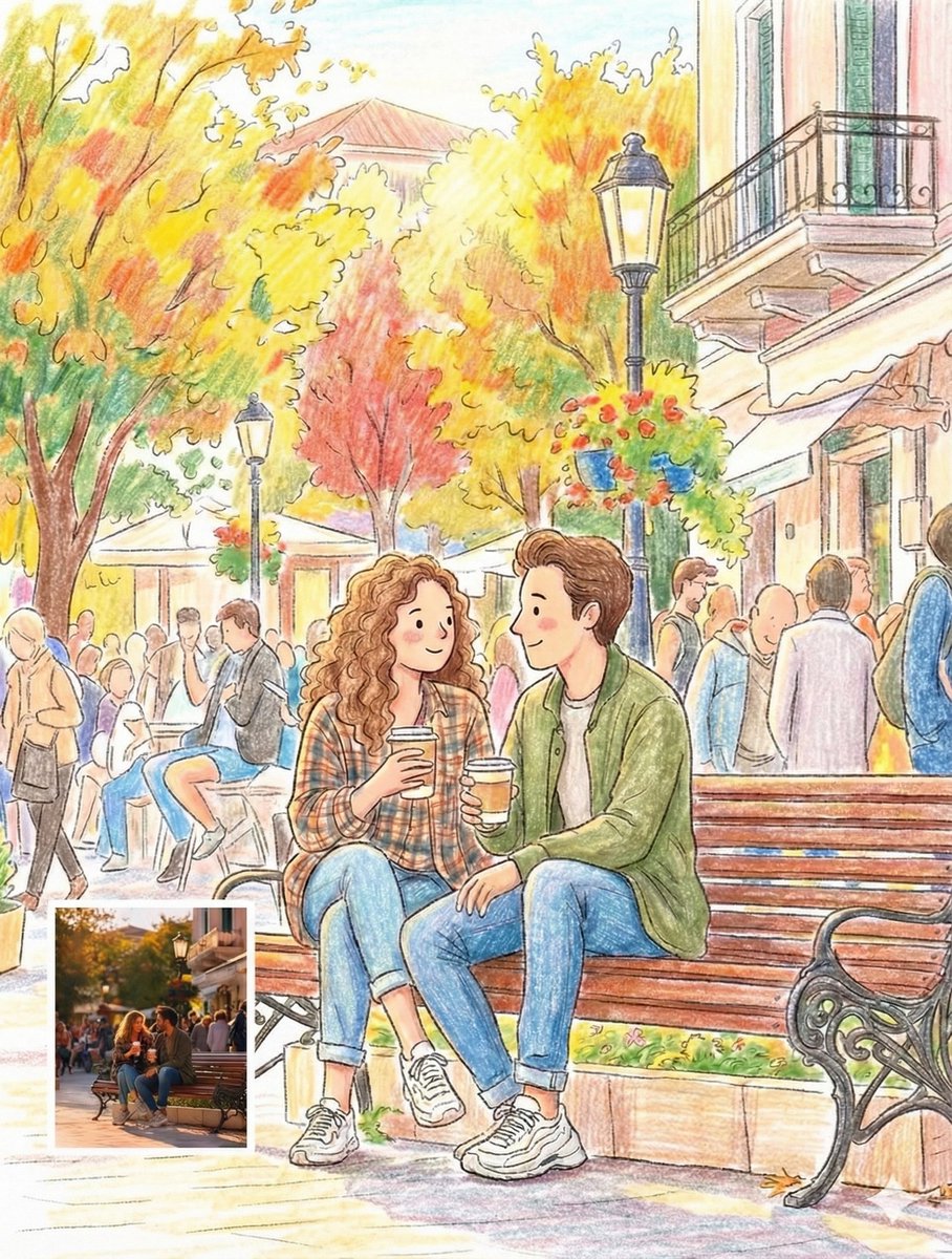 Cozy Storybook Illustration