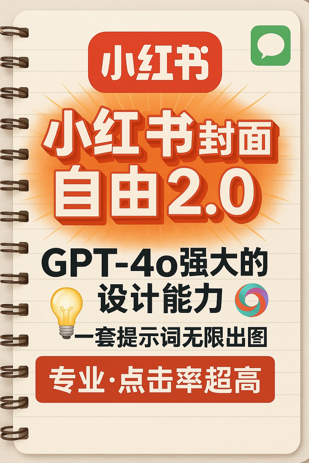 小红书封面2.0