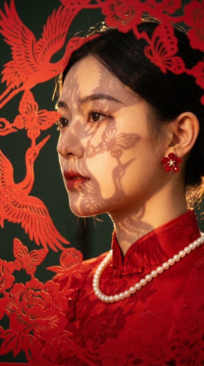 喜庆新年人像摄影