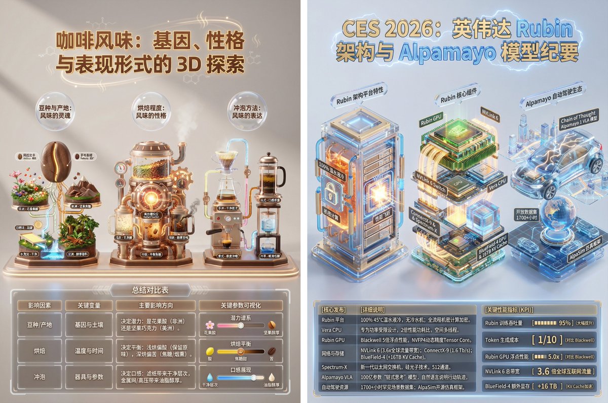 英伟达发布会3D信息图提示词分析