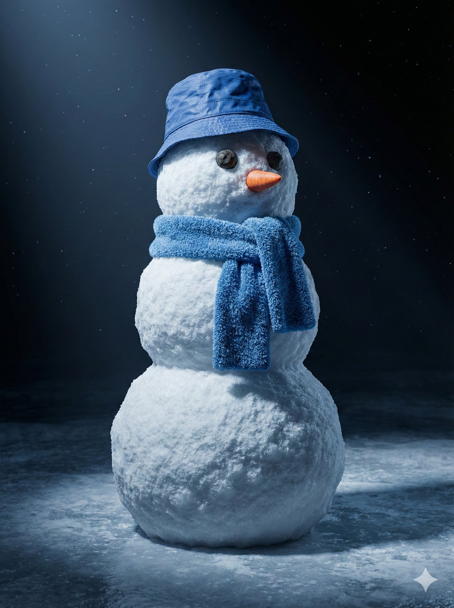 经典三球雪人肖像