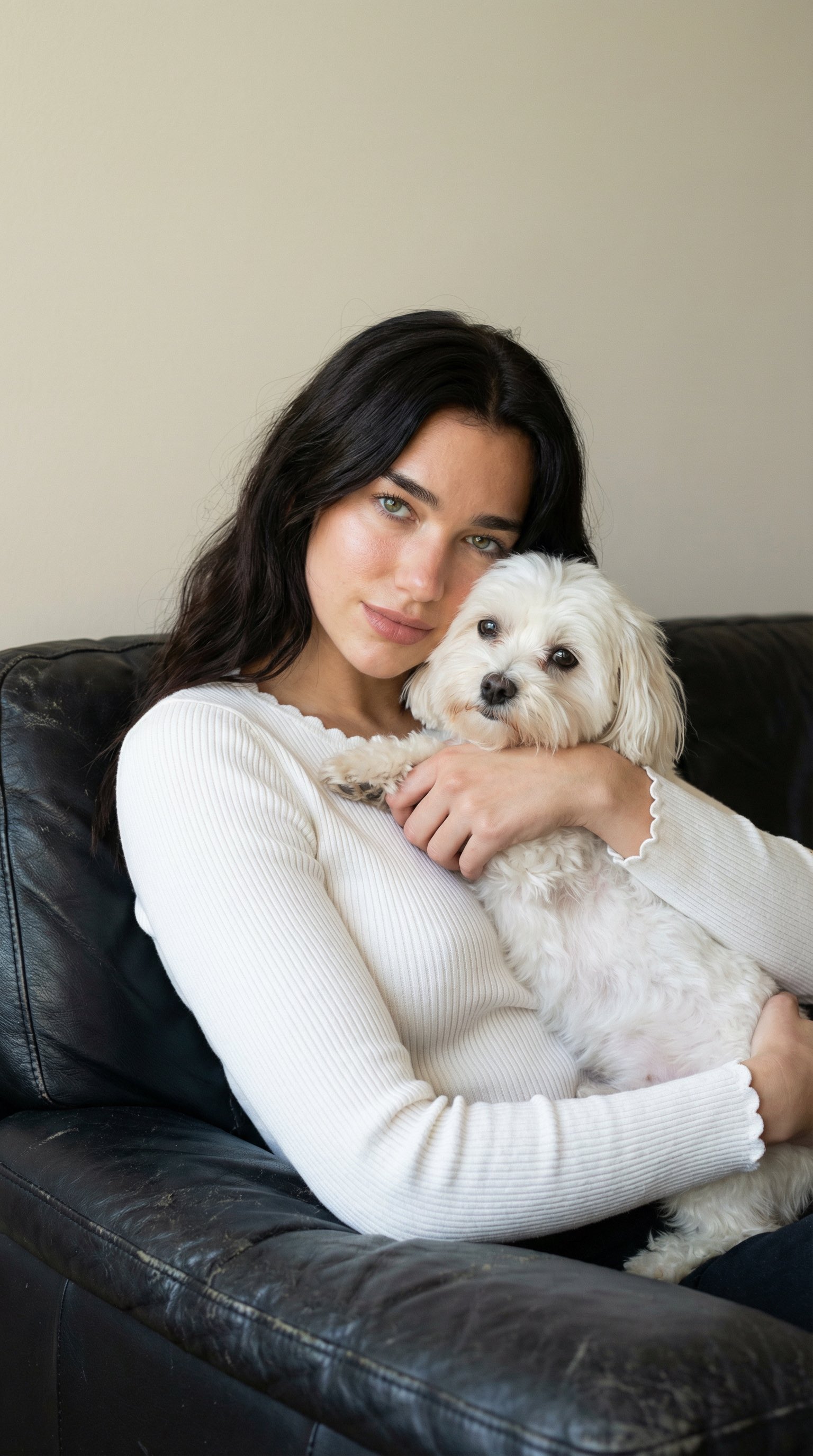 Dua Lipa与她的宠物