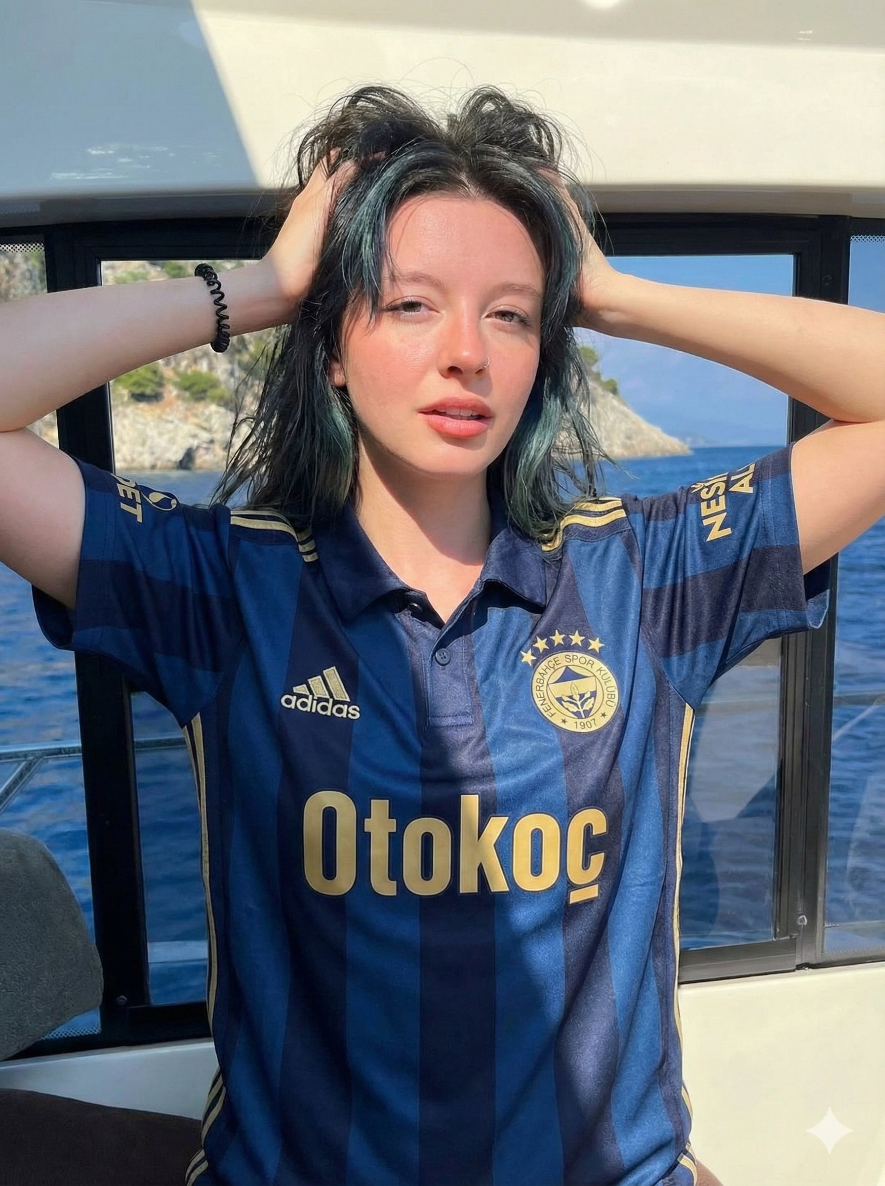 Fenerbah&ccedil;e足球衫模特