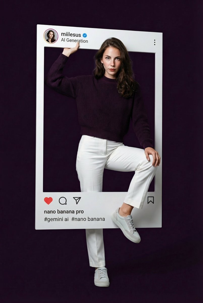 Instagram风格超现实主义女性肖像