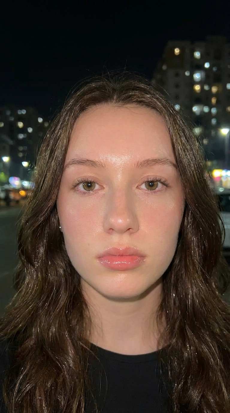 纳米香蕉夜景人像