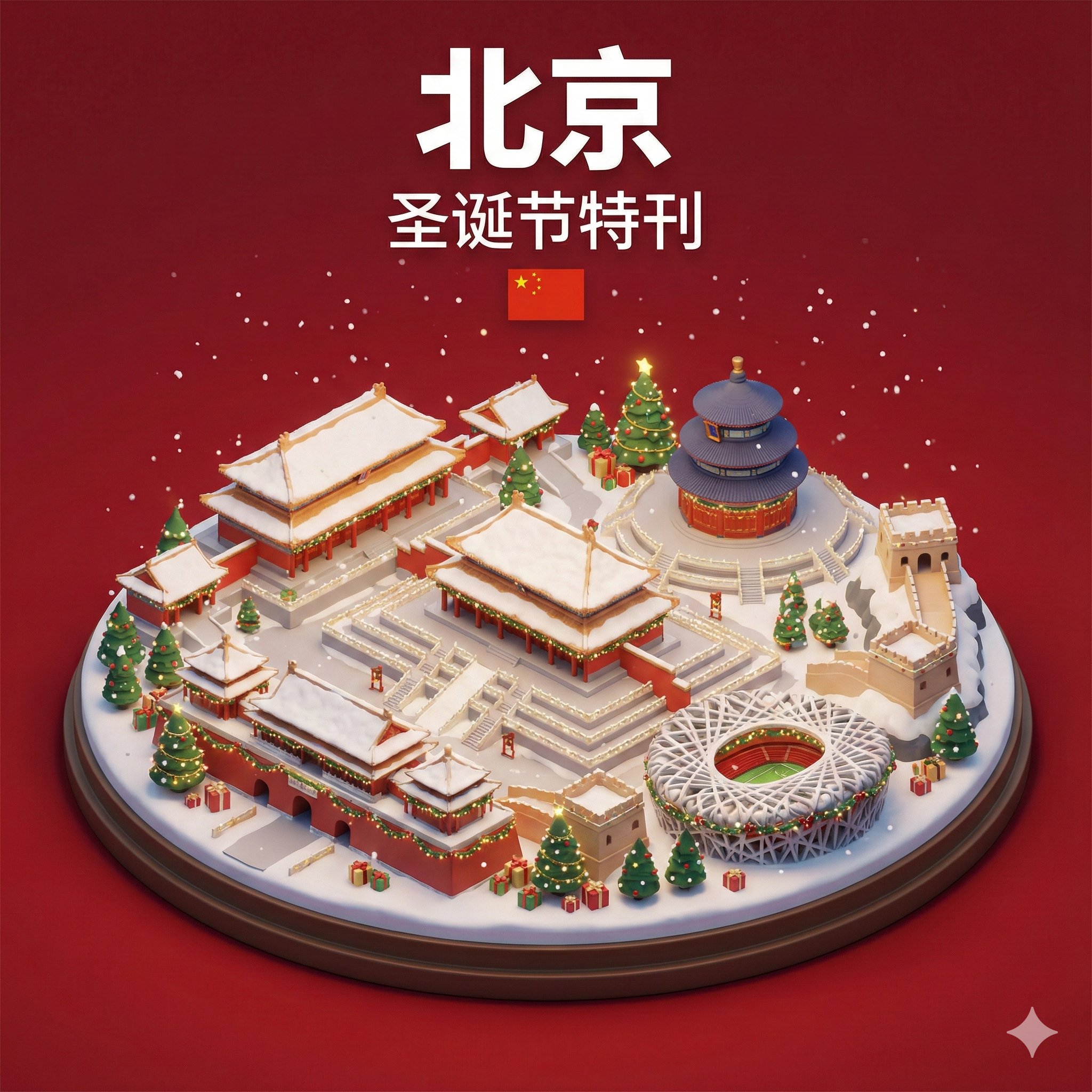 元旦节上海城市微缩模型
