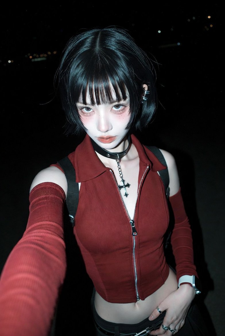 夜色自拍