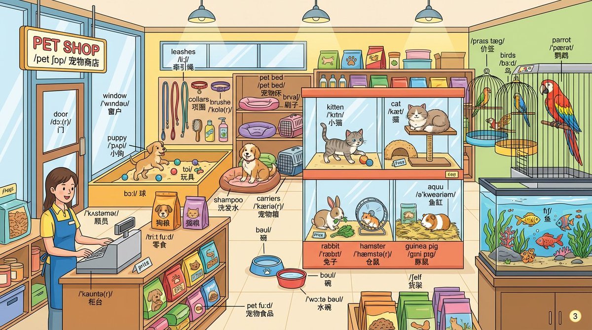 宠物商店场景