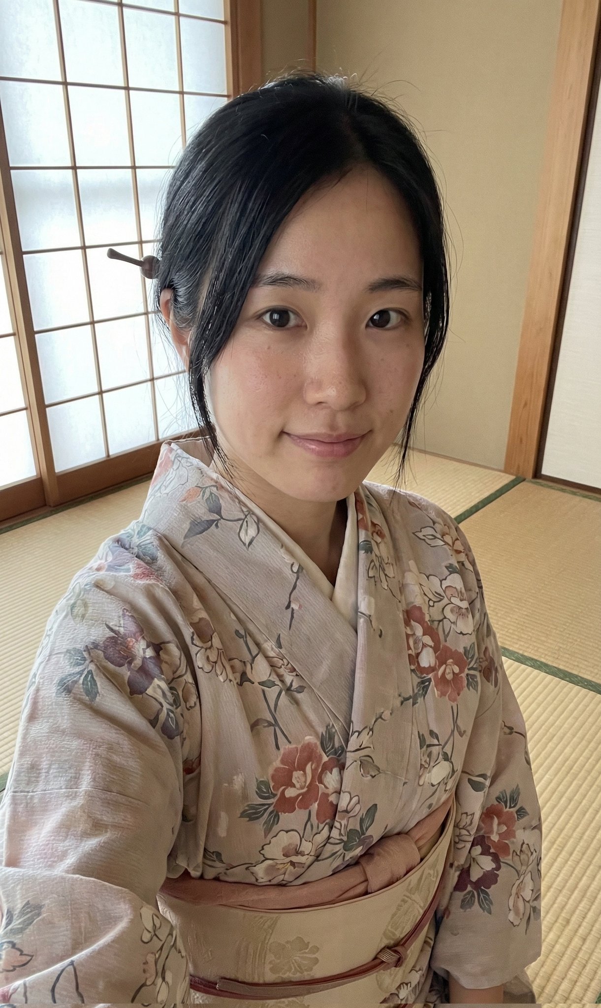 真实摄影风格的日本女性日常照