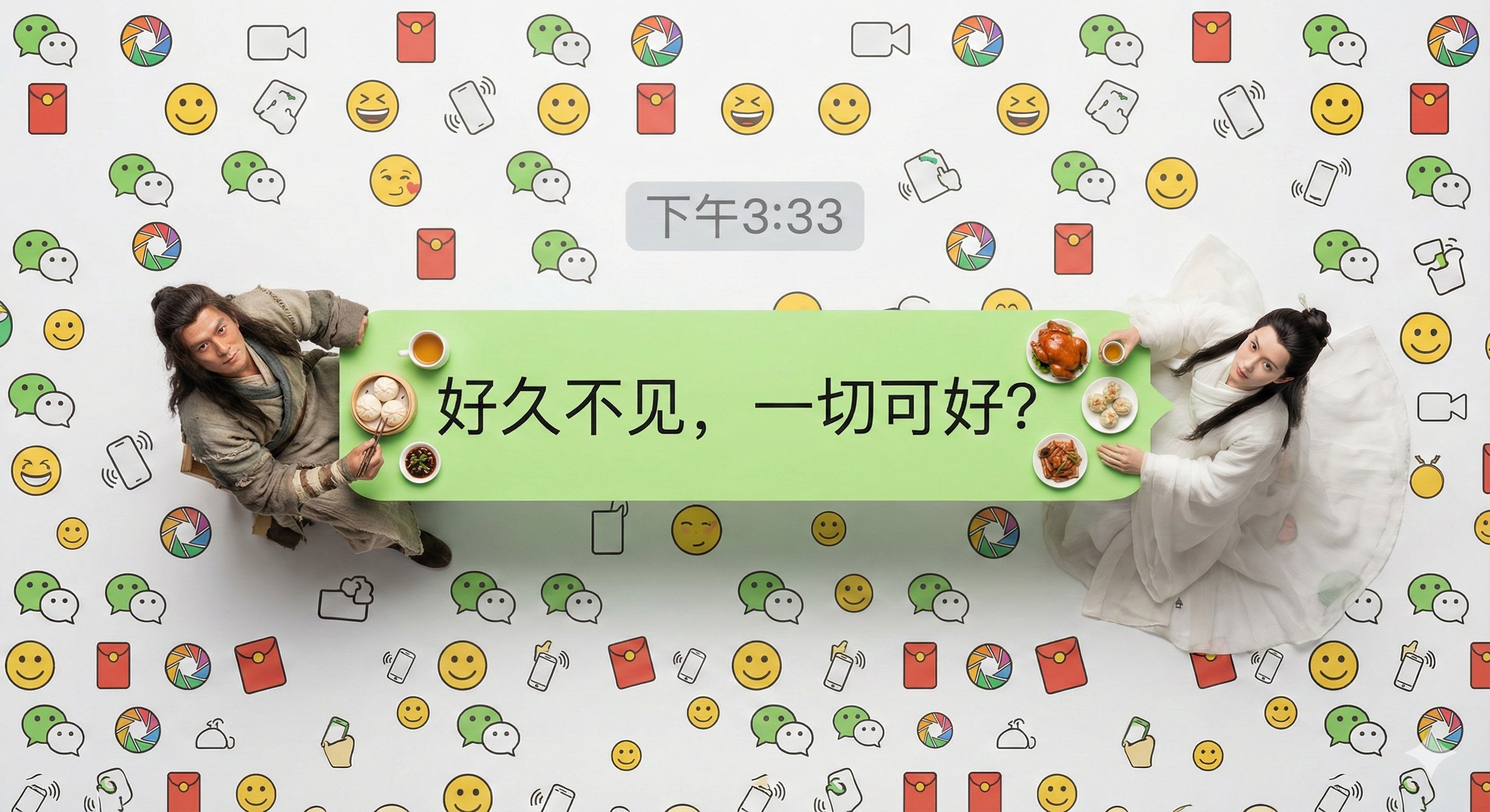 微信信息泡泡微距摄影