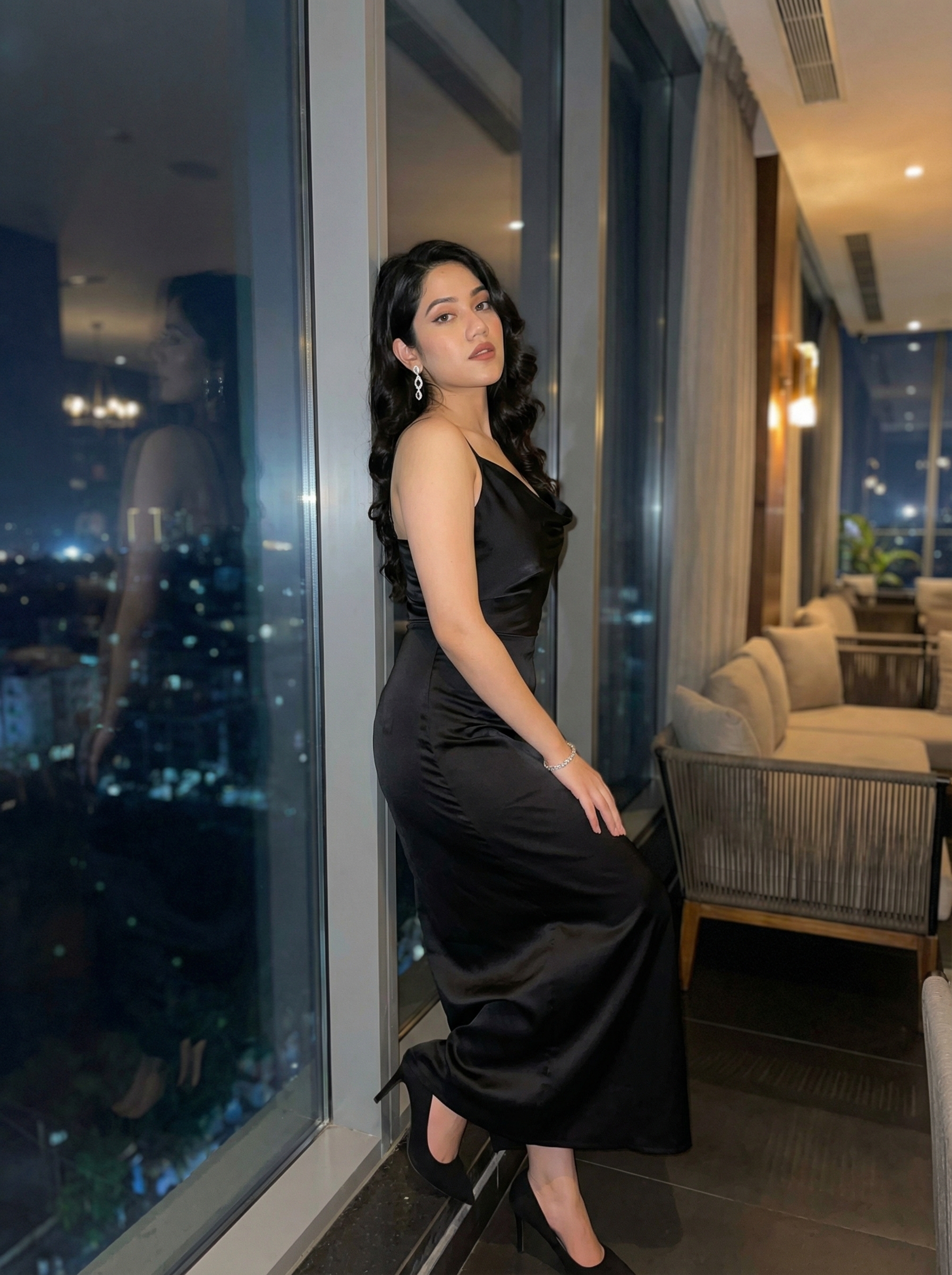Cinematic Evening Fashion Portrait