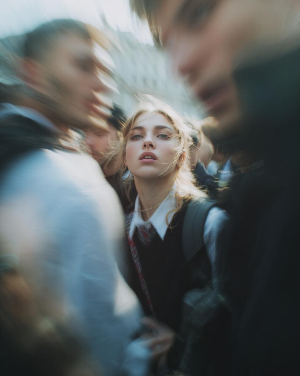 街头抓拍：时尚周女子肖像