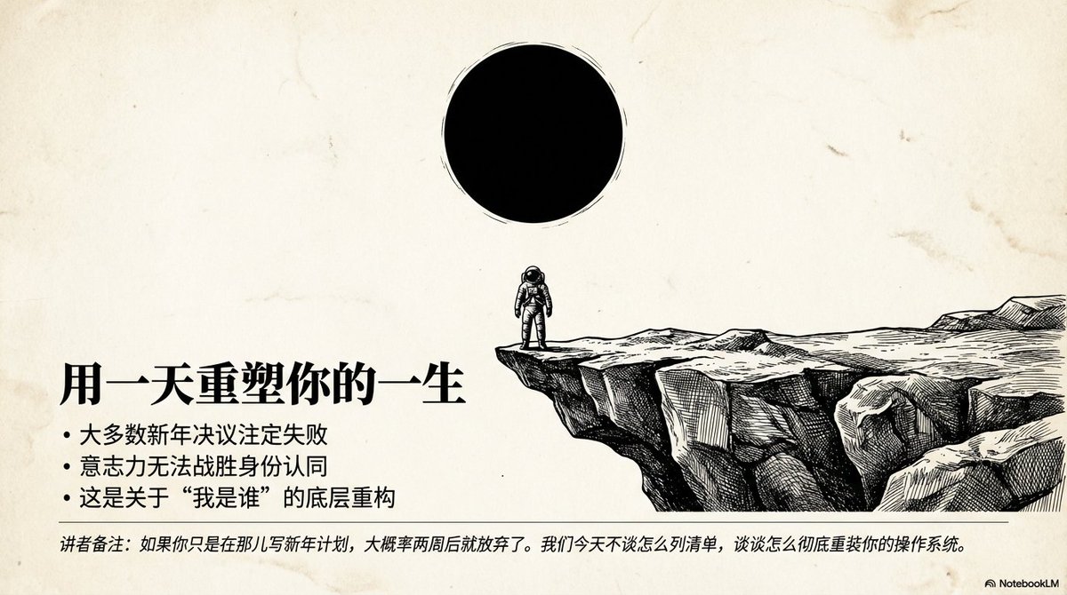 Dan Koe风格PPT提示词模板分析