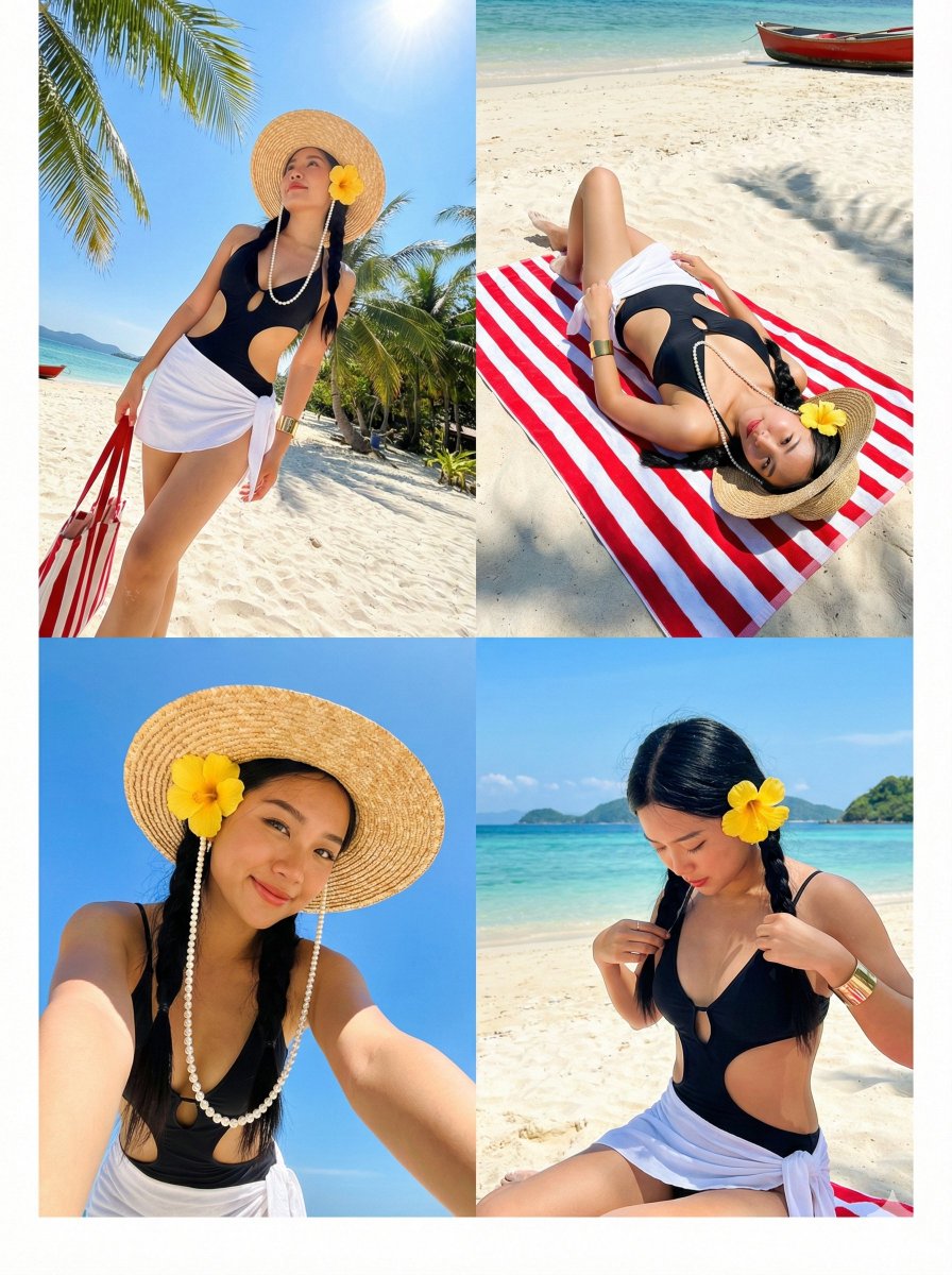 海滩度假