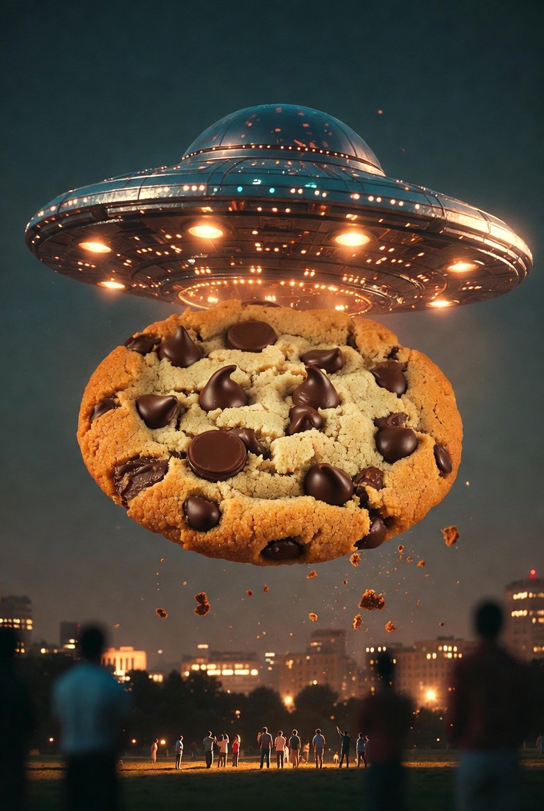 当母舰回来吃甜点 🍪👽