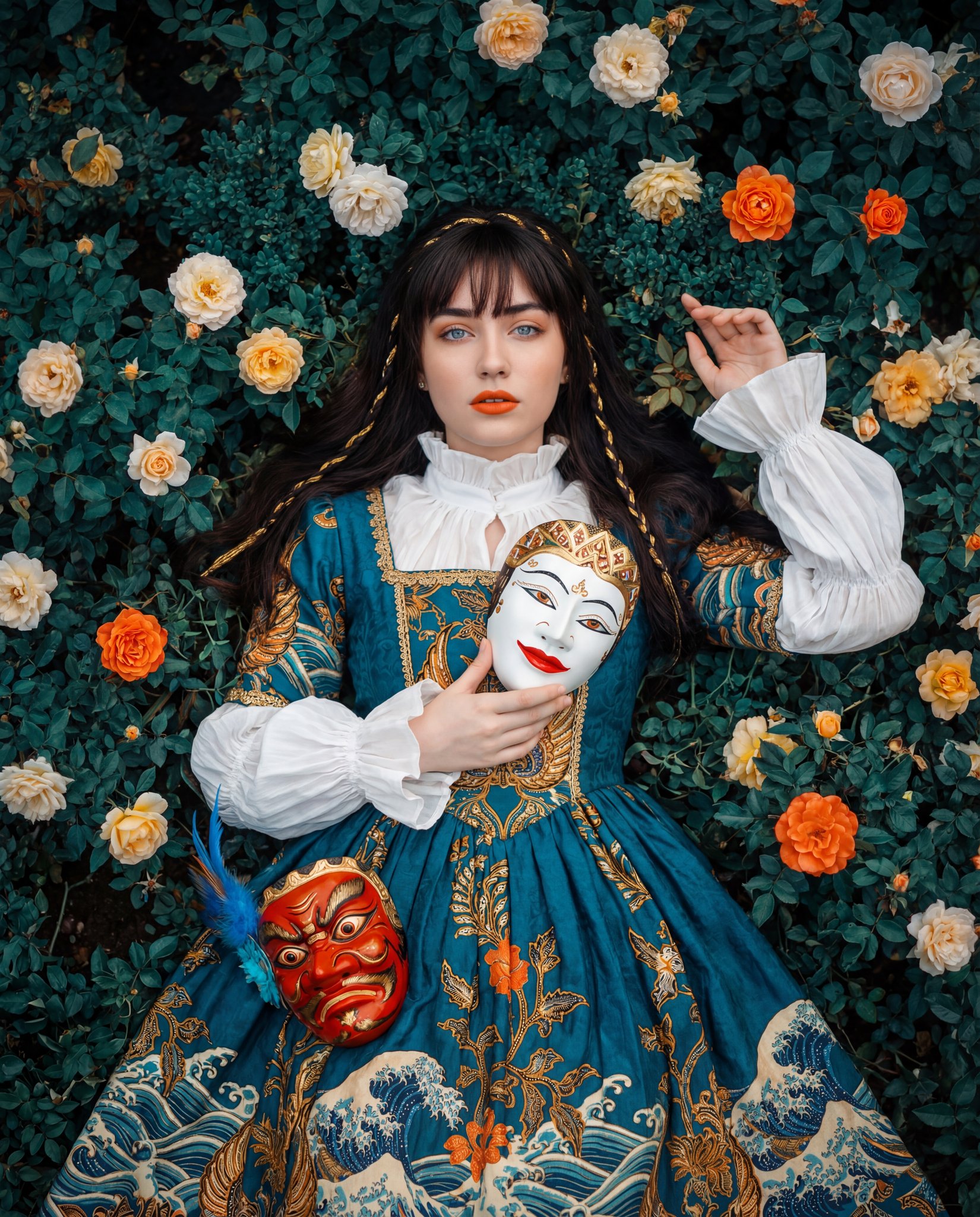 Gemini Nano Banana Pro - 精致华丽的女性形象