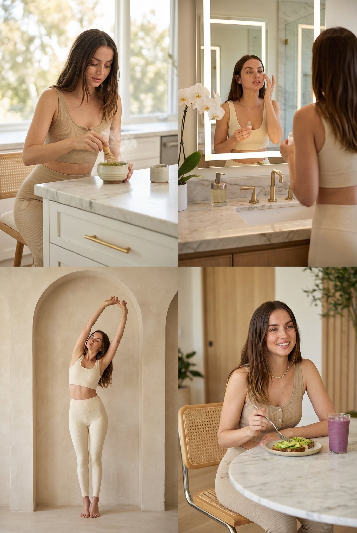 Gemini Nano Banana pro - Ana de Armas 现代生活方式
