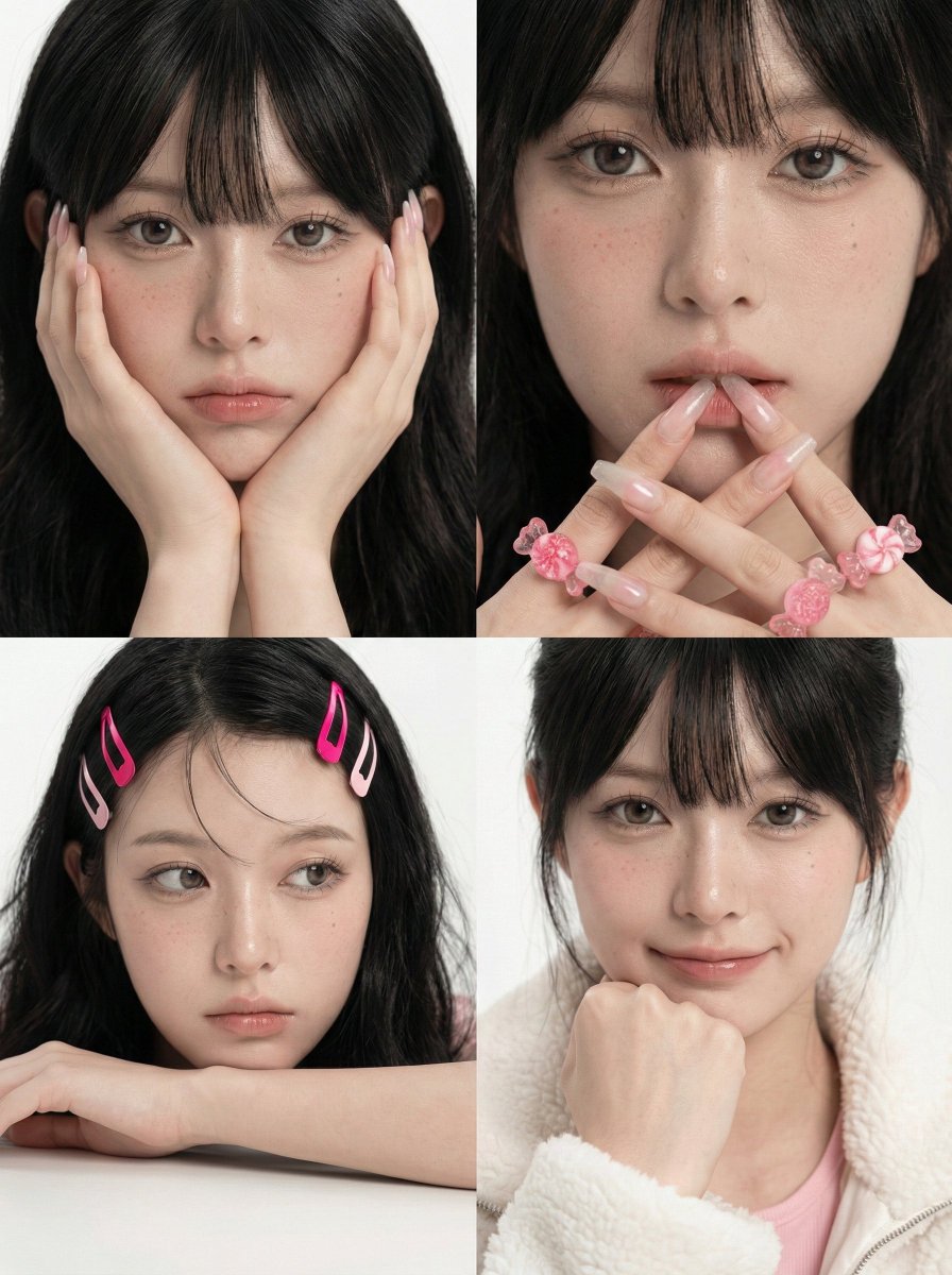 韩系女团风写真分析