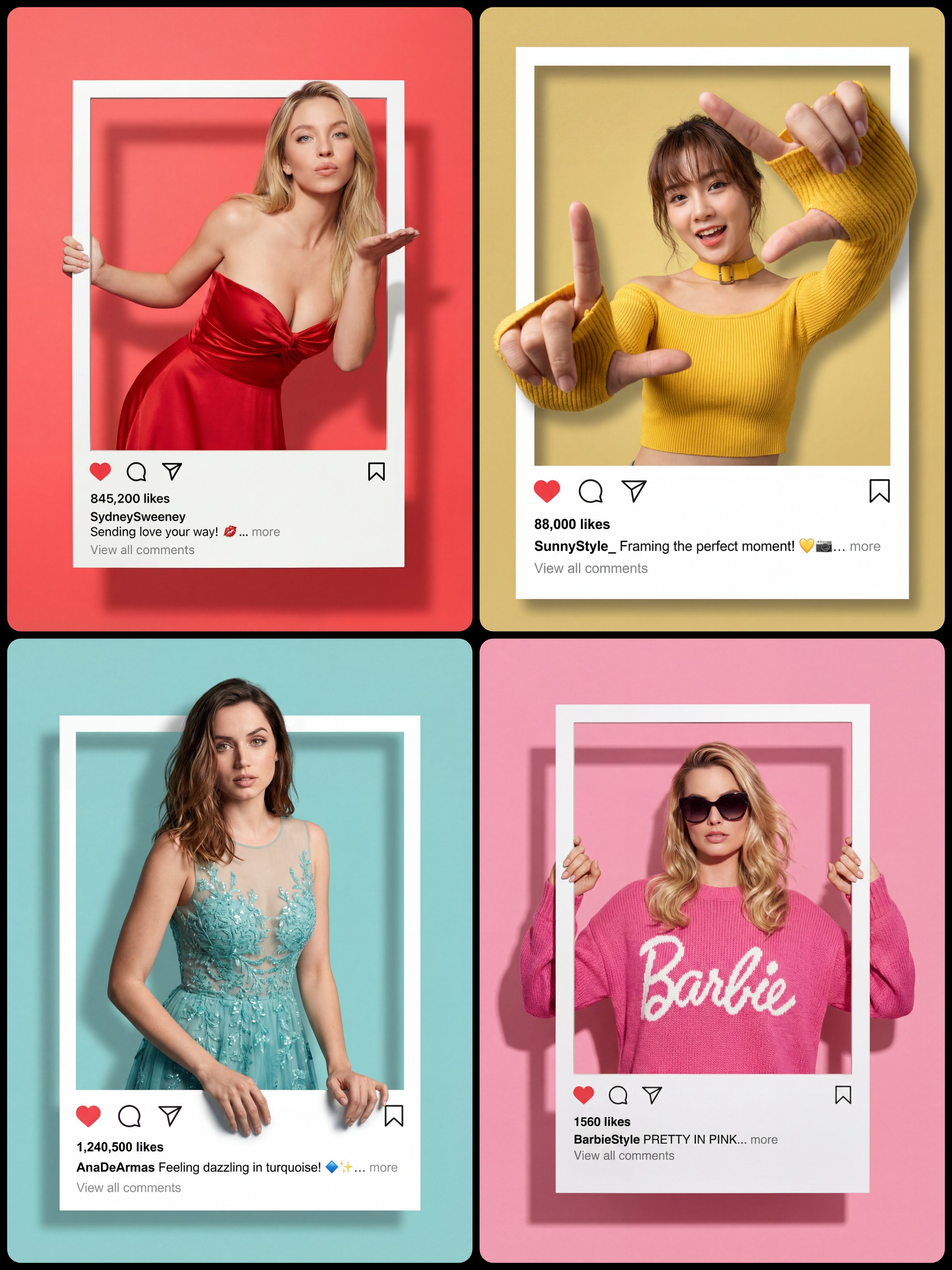 Instagram风格效果与Nano Banana Pro