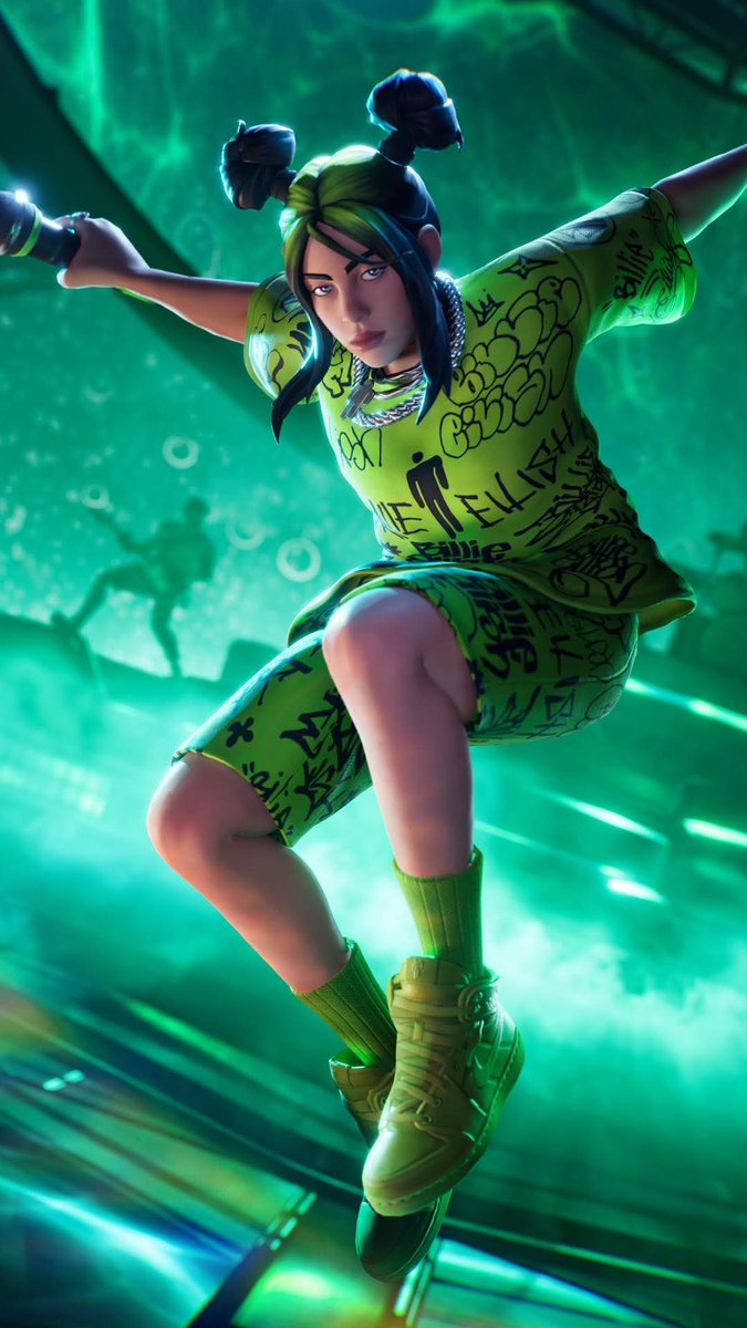 Gemini Nano Banana Pro - Billie Eilish 3D角色模型